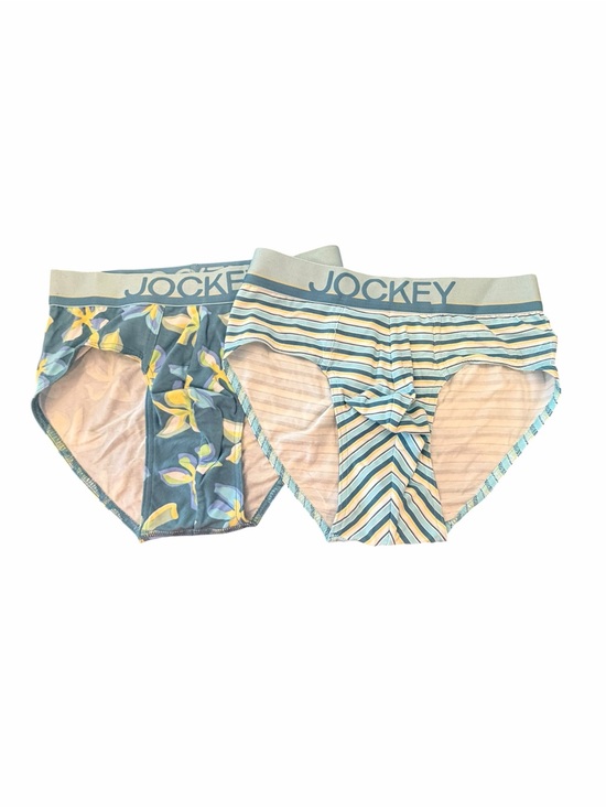 Jockey Other - Jockey 2 Pack Men's True Style Brief Low Rise StayCool Cotton Small Tropical New